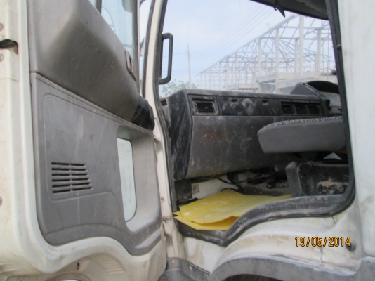 HINO-FB4J-เครื่องJO5C.ปะกอบ.ทานาโด้ท้องV3.7ตัน5ปลอก4ชัก.อุบัติเหตุระหว่างการทำงาน.ขายตามสภาพครับ-