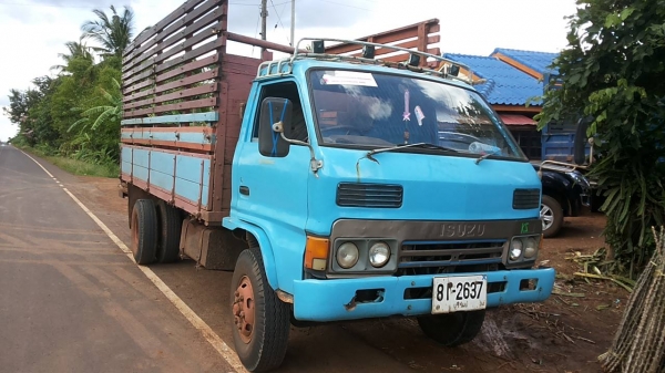**285,000 บ.ต่อรอง**ขาย6ล้อช่วงล่างใหญ่ ISUZU KS วางเครื่อง115 4BD1 ฝาดำ เครื่องแน่นแรงเกียร์ร็อค6เกียร์ แรงๆ เกียร์ยาว ช่วงล่างFหน้า-หลัง คัสซีเก็บมาแล้ว ซับในสวยแข็งแรง ข้างนอกไม่สวยมีผุมีเชื่อมมีแตกมีปะ กระบะพื้นเหล็กคอกไม้ สูงฝาทึบไม้ สภาพดีไม่ผุ ยาว4