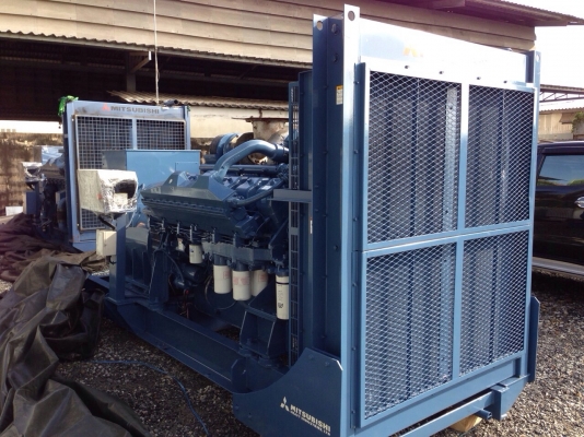 เครื่องปั่นไฟ มิตซูบิชิ S12A 1000KVA เครื่องปั่นไฟ มิตซูบิชิ S12A 1000KVA