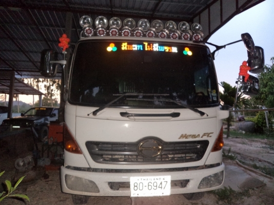 ขายรถบรรทุกดิน 6 ล้อ HINO MEGA FC 150 HP TURBO ปี 50 สวยครับ