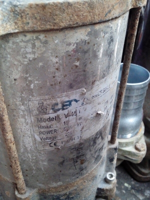 ขายปั๊มน้ำมือสอง ท่อ2 นิ้ว มือสอง