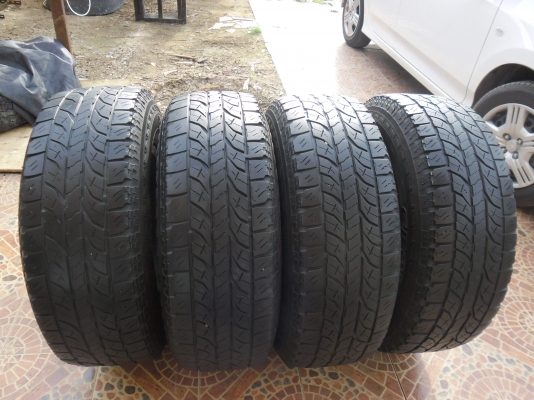 ขายmax 16x8 off-25 สีดำ+ยางyokohama at 265/70/16 ปี 10 1 ชุด ขายmax 16x8 off-25 สีดำ+ยางyokohama at 265/70/16 ปี 10 1 ชุด