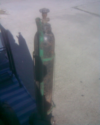 ถังออกซิเจนพร้อมล้อเข็น