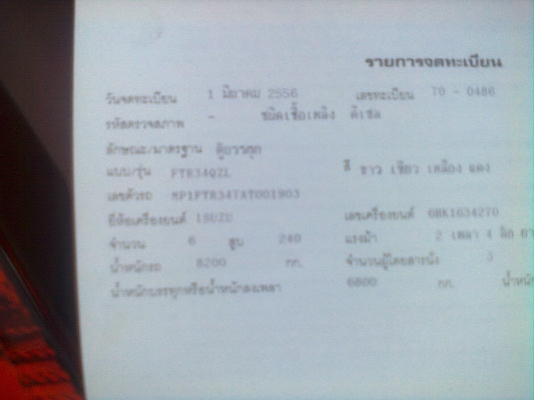 ขาย อีซูซุ  FTR 240