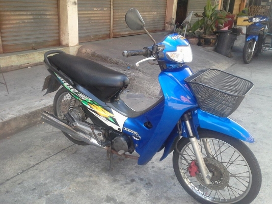 Wave 100 ปี 47 สีน้ำเงิน ดำ รถสวย ชุดสีสด เครื่องเดิม แน่น มีเล่ม เอกสารครบ