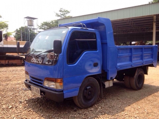 ขายรถบรรทุกหกล้อดัมพ์ ISUZU NKR58L เครื่อง 4BE1-110 แรง ฝาดำ ทะเบียนพร้อม