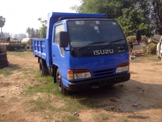 ขายรถบรรทุกหกล้อดัมพ์ ISUZU NKR58L เครื่อง 4BE1-110 แรง ฝาดำ ทะเบียนพร้อม