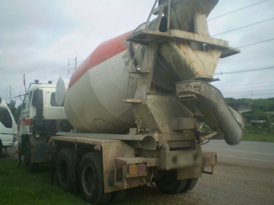 ขายรถโม่ปูน ISUZU JALCXZ70JS เครื่อง 8PD1-275 แรง ปี 45 ทะเบียนพร้อม