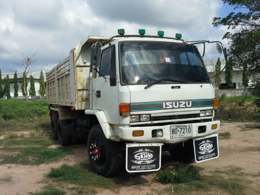 ขายด่วน รถสิบล้อ ISUZU ROCKY 210 เกียร์ฟูเลอร์ ,สองเพลา สภาพพร้อมใช้