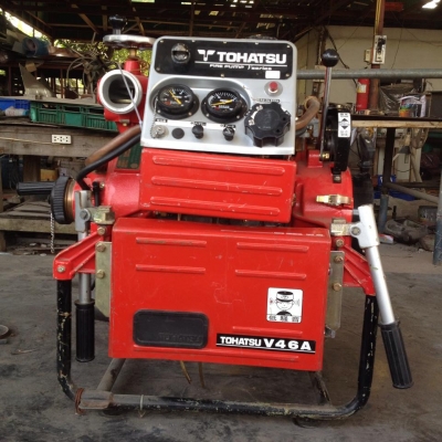 ปั๊มดับเพลิง TOHATSU เก่าญี่ปุ่น สภาพดี พร้อมใช้งาน