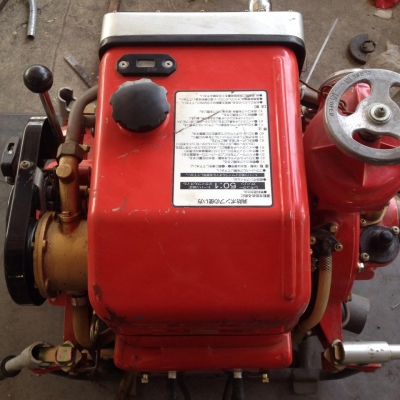 ปั๊มดับเพลิง TOHATSU เก่าญี่ปุ่น สภาพดี พร้อมใช้งาน