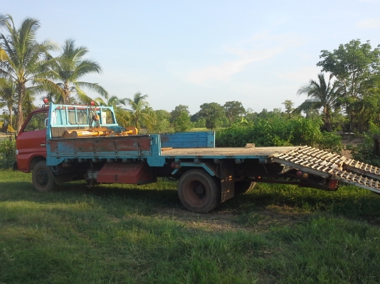 ขายด่วนรถเทรลเลอร์ 6 ล้อ ซีต้า หางไฮดรอลิค พับไฟฟ้า