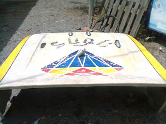 ขายลู่ลม10ล้อ ไม่แตกไม่หักอยากสวยต้องทำสีขาย 5,000บาท ไม่มีขานะครับ