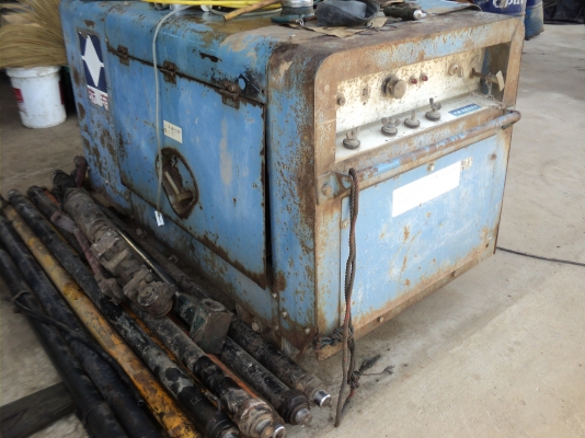 เครื่องเชื่อมสนาม ใช้ลวด 4 มิลได้