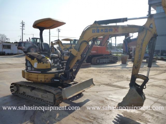 รถขุด CAT 303CR S/N 006XX รถนอก สภาพดี บจก.สหสินอีควิปเม้นท์ โทร.081-5851880, 02-5168100-1 www.sahasinequipment.com