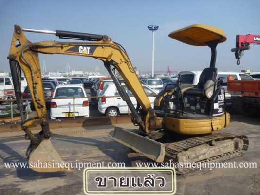รถขุด CAT 303CR S/N 006XX รถนอก สภาพดี บจก.สหสินอีควิปเม้นท์ โทร.081-5851880, 02-5168100-1 www.sahasinequipment.com