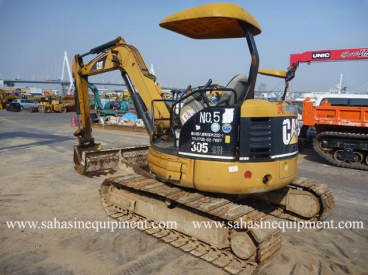 รถขุด CAT 305CR S/N 007XX รถนอก สภาพดี บจก.สหสินอีควิปเม้นท์ โทร.081-5851880, 02-5168100-1 www.sahasinequipment.com