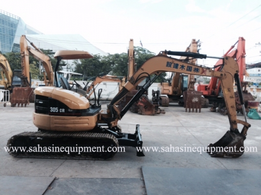 รถขุด CAT 305CR S/N 007XX รถนอก สภาพดี บจก.สหสินอีควิปเม้นท์ โทร.081-5851880, 02-5168100-1 www.sahasinequipment.com