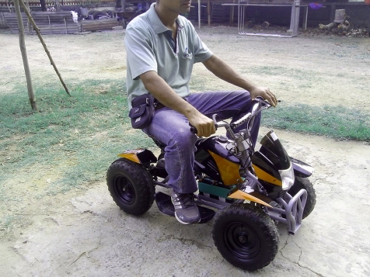 มินิ ATV ไฟฟ้า 500 วัตต์ แบตฯใหม่ รองรับผู้ใหญ่ได้