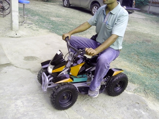 มินิ ATV ไฟฟ้า 500 วัตต์ แบตฯใหม่ รองรับผู้ใหญ่ได้