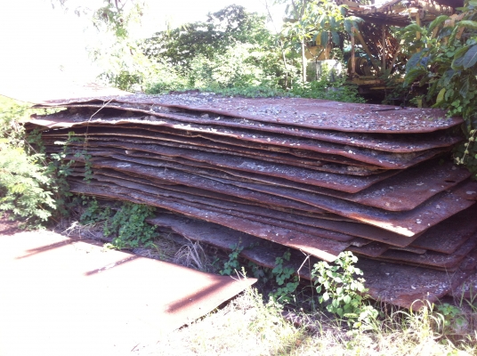 ขายแผ่นเหล็ก มีหลายขนาด สนใจโทร กิโลละ.19 บาท 29-05-57