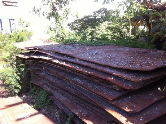 ขายแผ่นเหล็ก มีหลายขนาด สนใจโทร กิโลละ.19 บาท 29-05-57