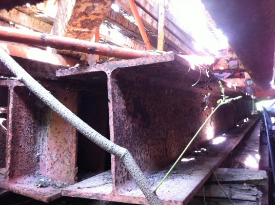 ขายเหล็ก H ปีม ขนาด 30X30 ราคากิโลละ 21 บาท 29-05-57