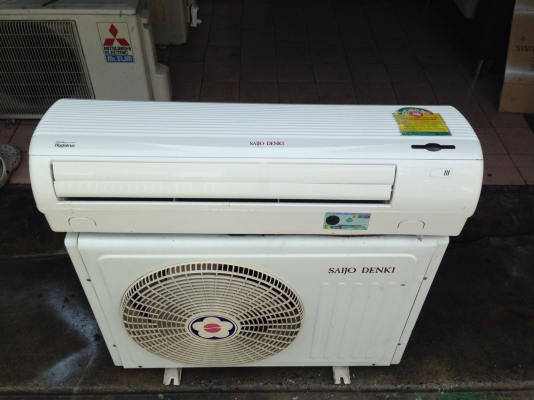 **** ขายแอร์ SAIJO DENKI 13000 BTU สภาพสวย ****