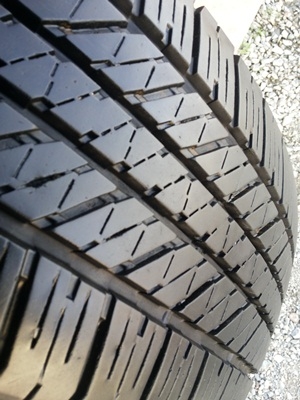 ขายยาง265/65/17 ปี 12 BRIDGESTONE DUELER H/T 1 ชุด