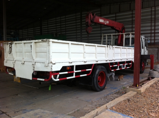 ขายรถ 6 ล้อ ติดเครน ยูนิก 5 ตัน 3 ชัก 4 ปลอก HINO 3H พร้อมใช้ ราคา950000 สนใจโทร