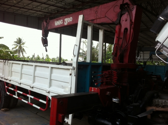 ขายรถ 6 ล้อ ติดเครน ยูนิก 5 ตัน 3 ชัก 4 ปลอก HINO 3H พร้อมใช้ ราคา950000 สนใจโทร