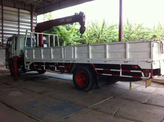 ขายรถ 6 ล้อ ติดเครน ยูนิก 5 ตัน 3 ชัก 4 ปลอก HINO 3H พร้อมใช้ ราคา950000 สนใจโทร