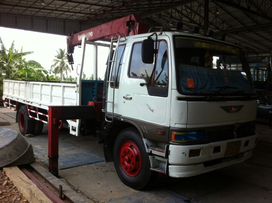 ขายรถ 6 ล้อ ติดเครน ยูนิก 5 ตัน 3 ชัก 4 ปลอก HINO 3H พร้อมใช้ ราคา950000 สนใจโทร