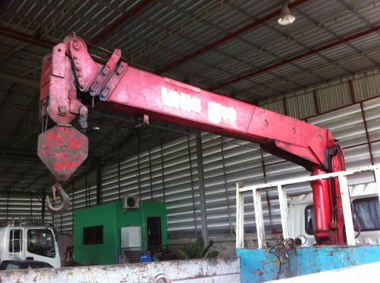 ขายรถ 6 ล้อ ติดเครน ยูนิก 5 ตัน 3 ชัก 4 ปลอก HINO 3H พร้อมใช้ ราคา950000 สนใจโทร