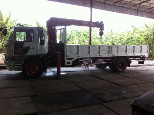ขายรถ 6 ล้อ ติดเครน ยูนิก 5 ตัน 3 ชัก 4 ปลอก HINO 3H พร้อมใช้ ราคา950000 สนใจโทร