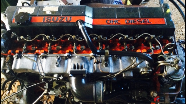 ขายเครื่องISUZU  6HE-1 พร้อมเกียร์ ร้อกกี้ 6เกียร์ ราคาถูก