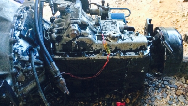 ขายเครื่องISUZU  6HE-1 พร้อมเกียร์ ร้อกกี้ 6เกียร์ ราคาถูก