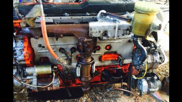 ขายเครื่องISUZU  6HE-1 พร้อมเกียร์ ร้อกกี้ 6เกียร์ ราคาถูก