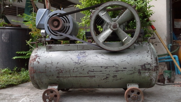 ปั้มลม VESPA  3 แรง มอเตอร์มิตชูบิชิ 3 แรง