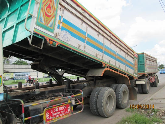 HINO-เมกก้า260.ดั้ม2เพลา.แม่.ลูกบะเนียม.ลูก2คานอู่ซุ่นชัย.มือ1ออกห้าง-สภาพสวยพร้อมใช้-