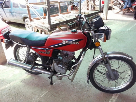 ขายแล้วHONDA JX110 เดิมมีทะเบียน ขาด