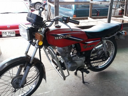 ขายแล้วHONDA JX110 เดิมมีทะเบียน ขาด
