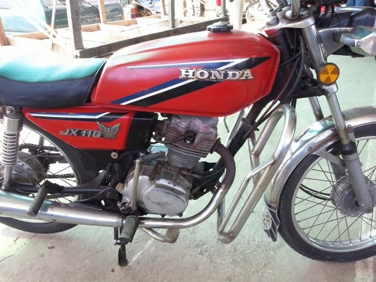 ขายแล้วHONDA JX110 เดิมมีทะเบียน ขาด