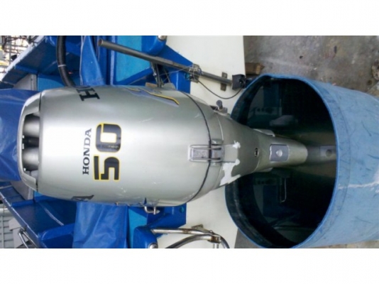 เครื่องเรือ ฮอนด้า 50แรงม้า 4จังหวะ มีทริม สตาร์ทไฟฟ้า