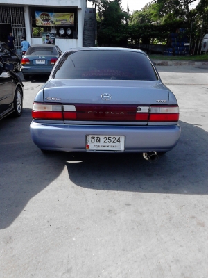 TOYOTA COLOLLA ปี1994 กระจกไฟฟ้า เซ็นทรัลล๊อค รถบ้าน หมดปัญหาการซ่อมแซม เล่มพร้อมโอน TEL.081-427-3941 TOYOTA COLOLLA ปี1994 กระจกไฟฟ้า เซ็นทรัลล๊อค รถบ้าน หมดปัญหาการซ่อมแซม เล่มพร้อมโอน TEL.081-427-3941