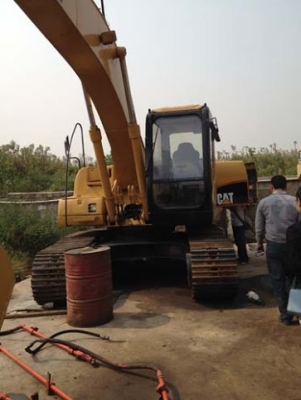 รถแบคโฮมือสอง CAT 320C สภาพรถเยี่ยม 090-268-2646