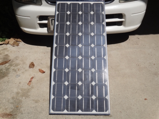 แผงโซล่าเซล 125w จำนวน6แผง