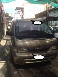 ขายรถตู้ KIA Pregio สีน้ำตาล ปี 45