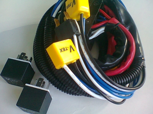 ชุดรีเลย์เพิ่มไฟหน้ารถยนต์