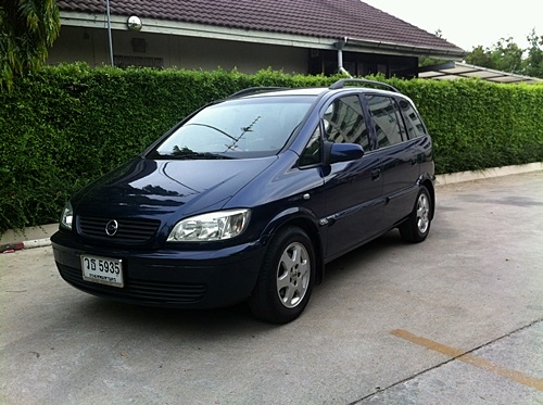 ขายCHEVROLET ZAFIRA เบาะ7ที่นั่ง รถครอบครัว ตัวTOP 1.8 สวยเลยคับ